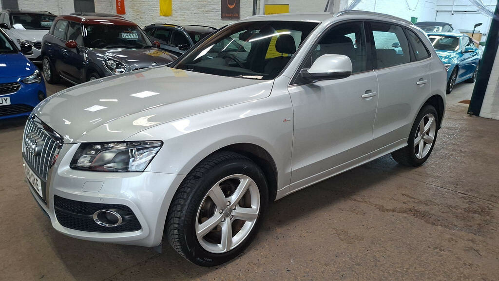 Audi Q5 2.0 Tdi S Line Quattro Euro 5 Ss Silver