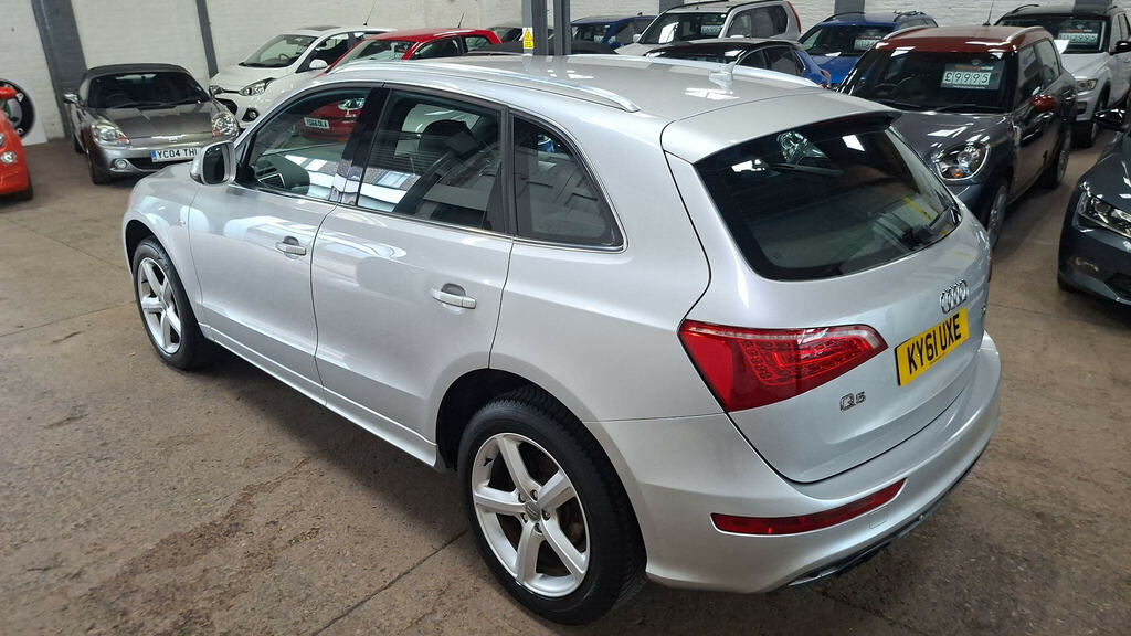 Audi Q5 2.0L Tfsi Quattro S Line 208 Bhp White #10
