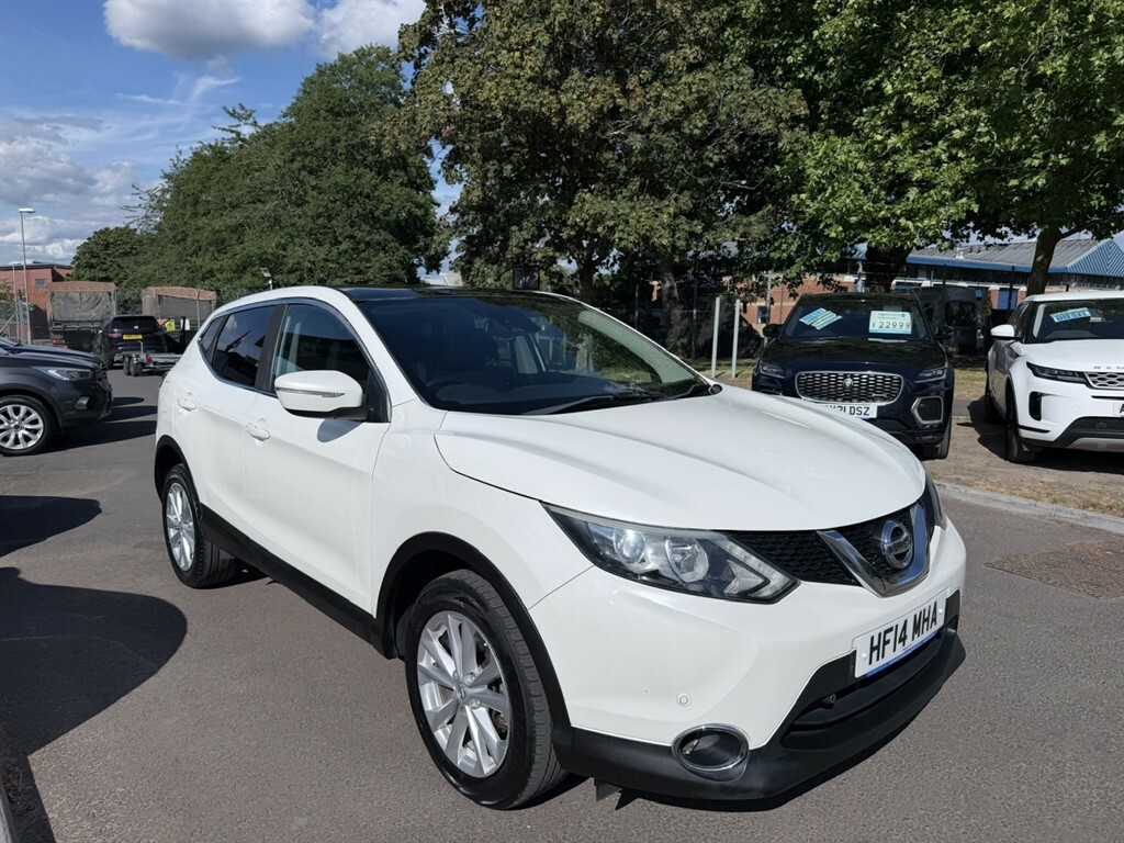 Nissan Qashqai Acenta Premium Dig-t HF14MHA White #5