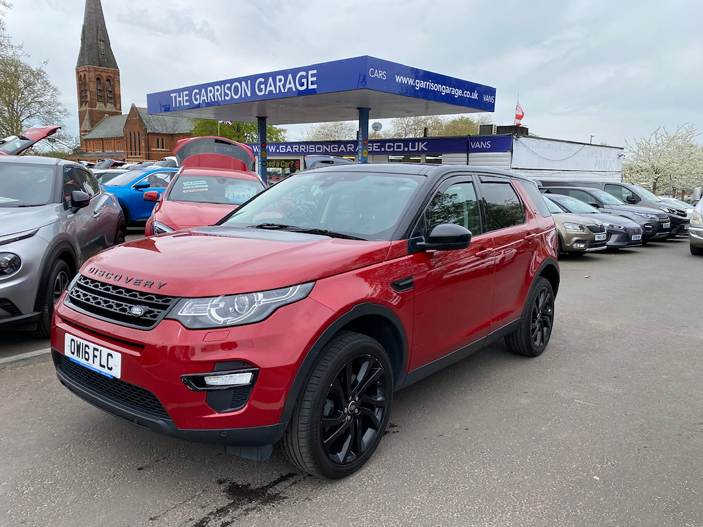 Land Rover Discovery Sport Td4 Hse Black Red