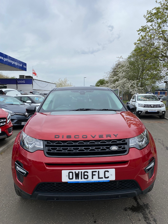 Land Rover Discovery Sport Td4 Hse Black Red #3