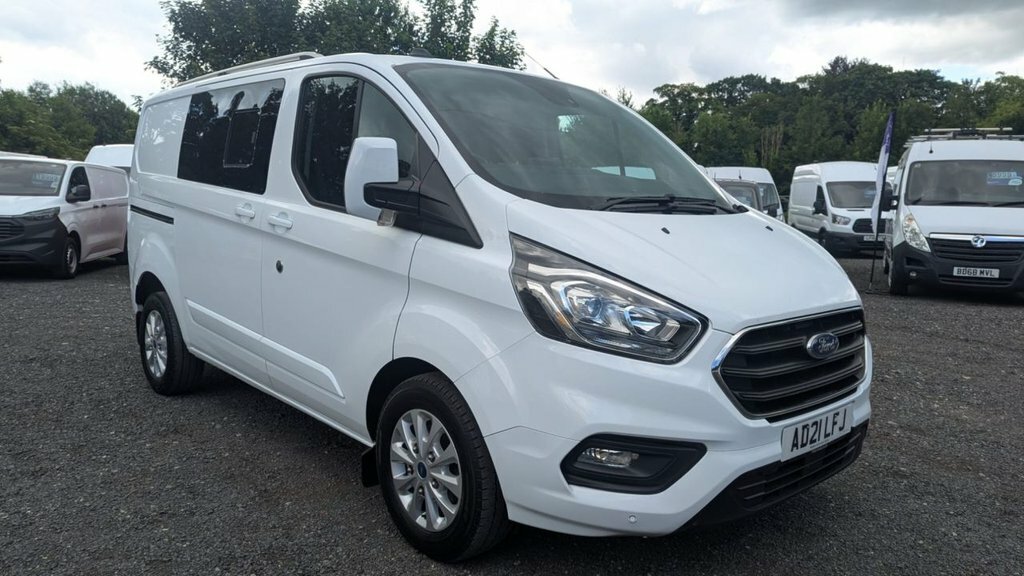 Ford Transit Custom Crewvan Double Cab Limited L1 H1 Tdci 130 Ps Swb W
