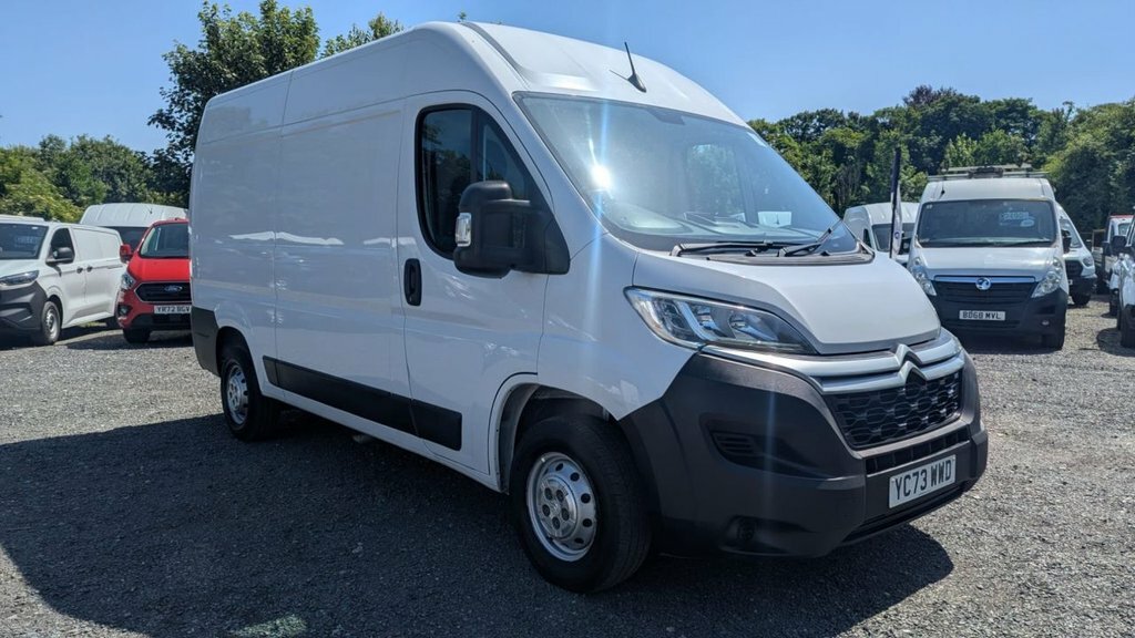 Citroen Relay Enterprise L2 H2 Blue Hdi 140 Ps Mwb High Roof Wit 