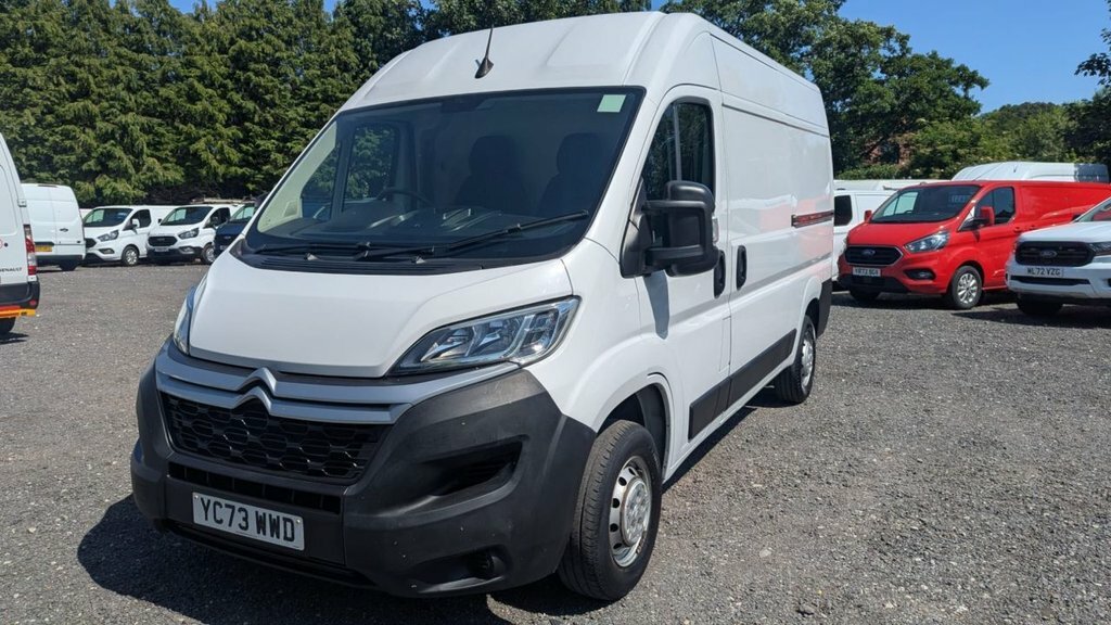 Citroen Relay Enterprise L2 H2 Blue Hdi 140 Ps Mwb High Roof Wit YC73WWD #4
