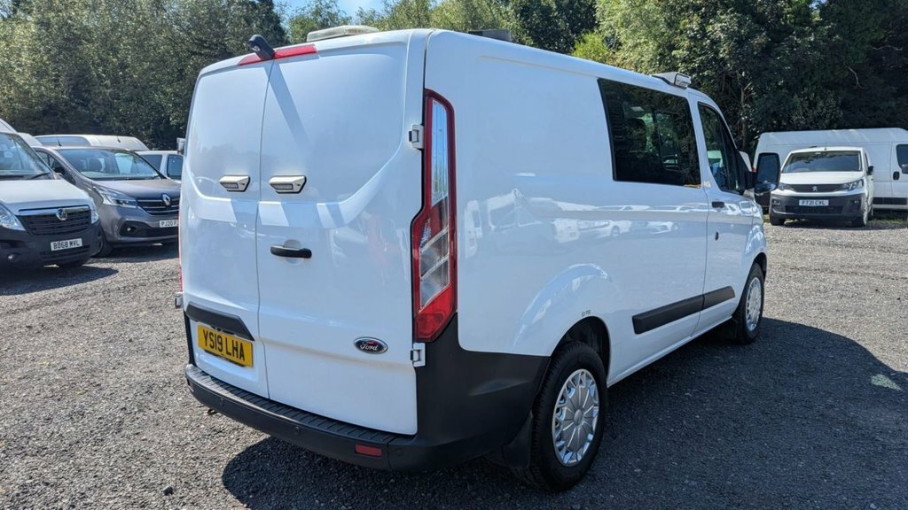 Ford Transit Custom Crew Van Double Cab L1 H1 Tdci 320 With Air Condit YS19LHA #5
