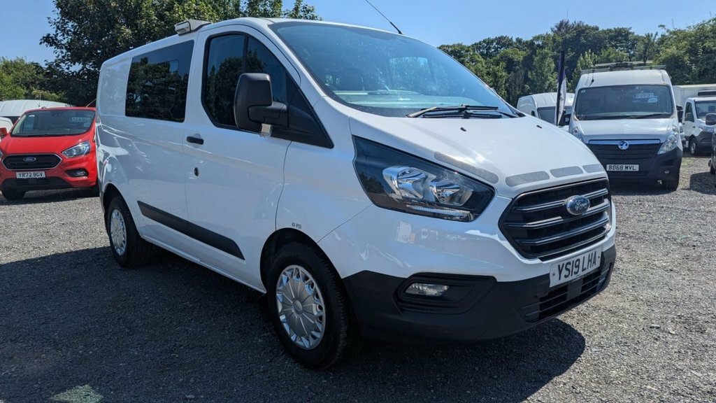 Ford Transit Custom Crew Van Double Cab L1 H1 Tdci 320 With Air Condit