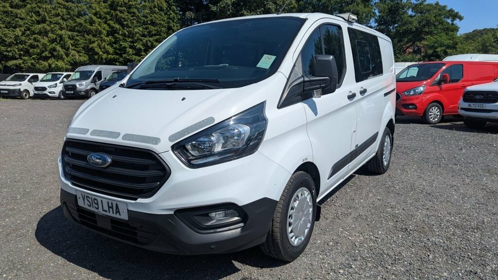 Ford Transit Custom Crew Van Double Cab L1 H1 Tdci 320 With Air Condit YS19LHA #4