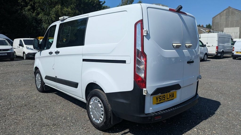 Ford Transit Custom Crew Van Double Cab L1 H1 Tdci 320 With Air Condit YS19LHA #6