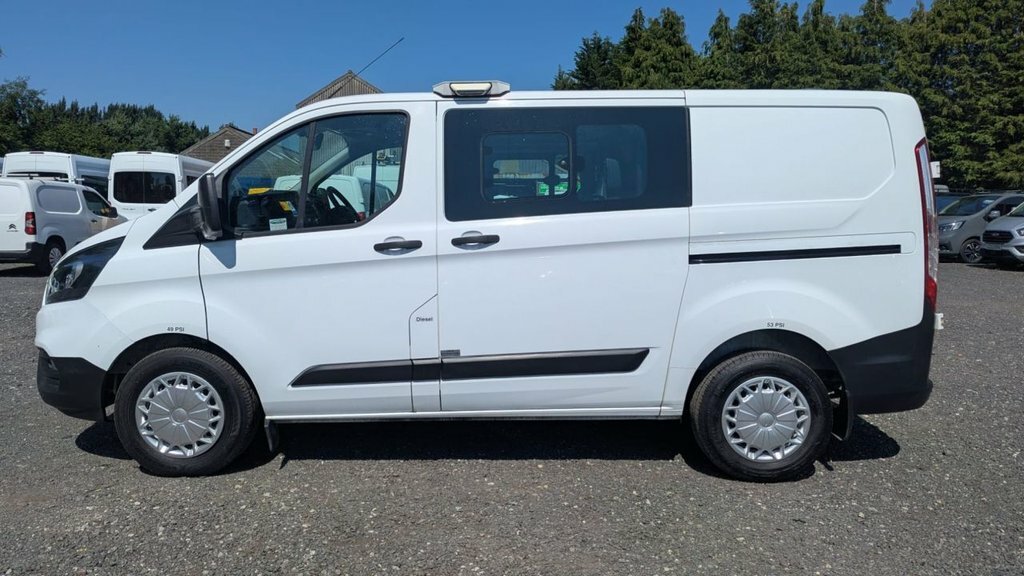 Ford Transit Custom Crew Van Double Cab L1 H1 Tdci 320 With Air Condit YS19LHA #2