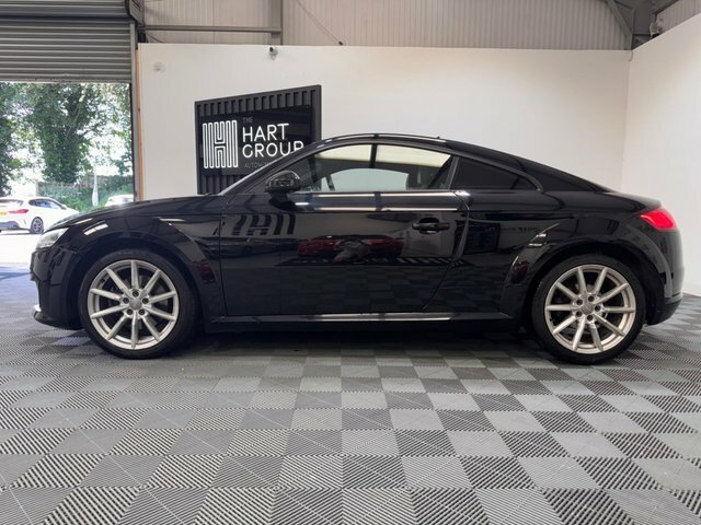 Audi TT 1.8 Tfsi Sport Coupe Euro 6 S S YS17XFM Black #5