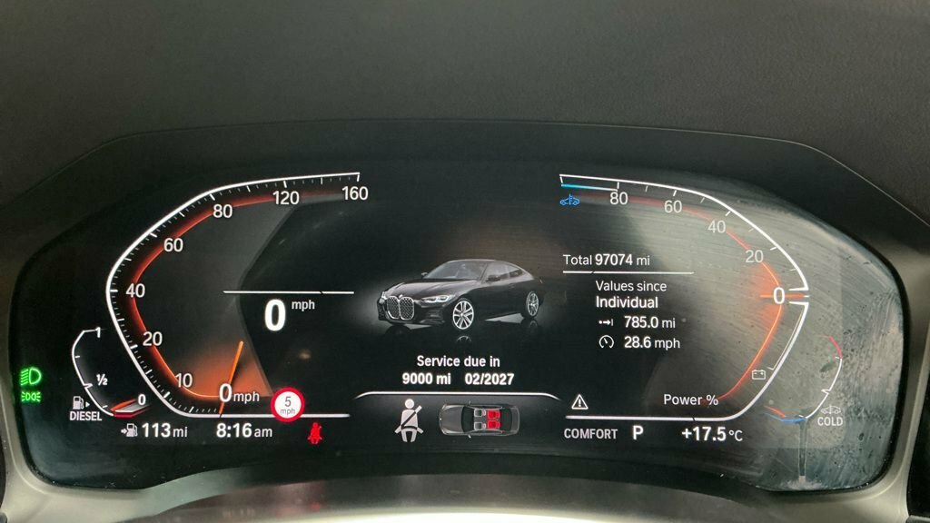 BMW 4 Series Gran Coupe G22 420I M Sport Coupe B48 2.0I Green #10