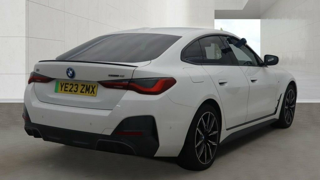BMW i4 Hatchback White #4