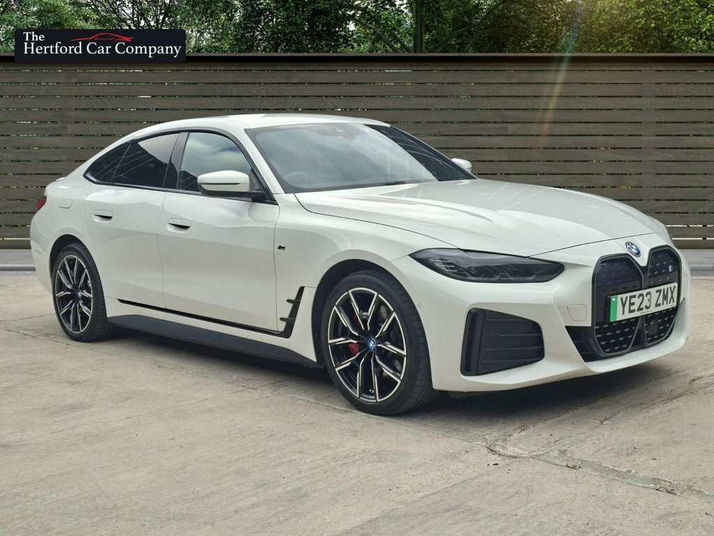 BMW i4 Hatchback White