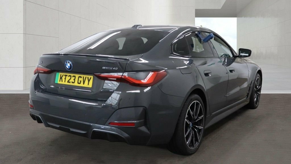 BMW i4 Hatchback Grey #5