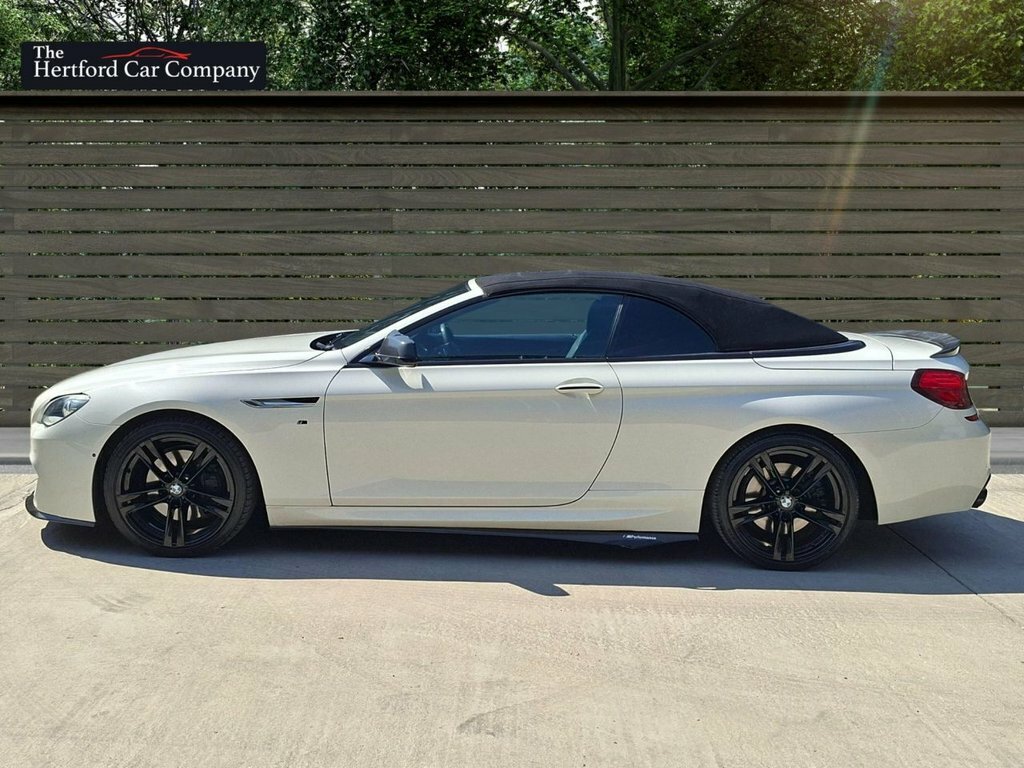 BMW 6 Series 3.0 640D M Sport Convertible 309 Bhp 1 Owner - White #7