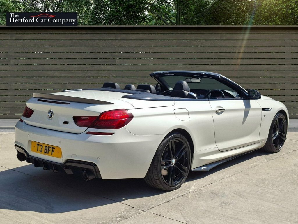 BMW 6 Series 3.0 640D M Sport Convertible 309 Bhp 1 Owner - White #12