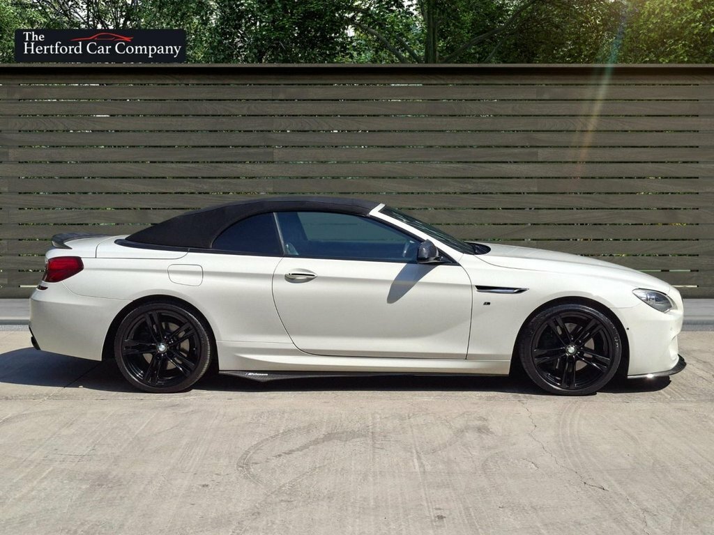 BMW 6 Series 3.0 640D M Sport Convertible 309 Bhp 1 Owner - White #15