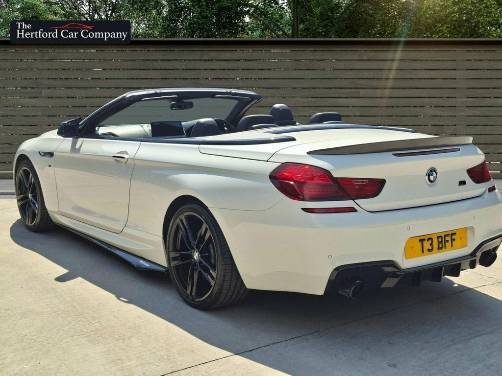 BMW 6 Series 3.0 640D M Sport Convertible 309 Bhp 1 Owner - White #8