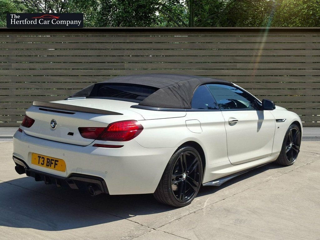 BMW 6 Series 3.0 640D M Sport Convertible 309 Bhp 1 Owner - White #13