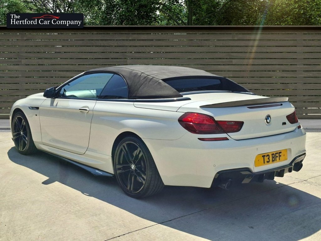 BMW 6 Series 3.0 640D M Sport Convertible 309 Bhp 1 Owner - White #9