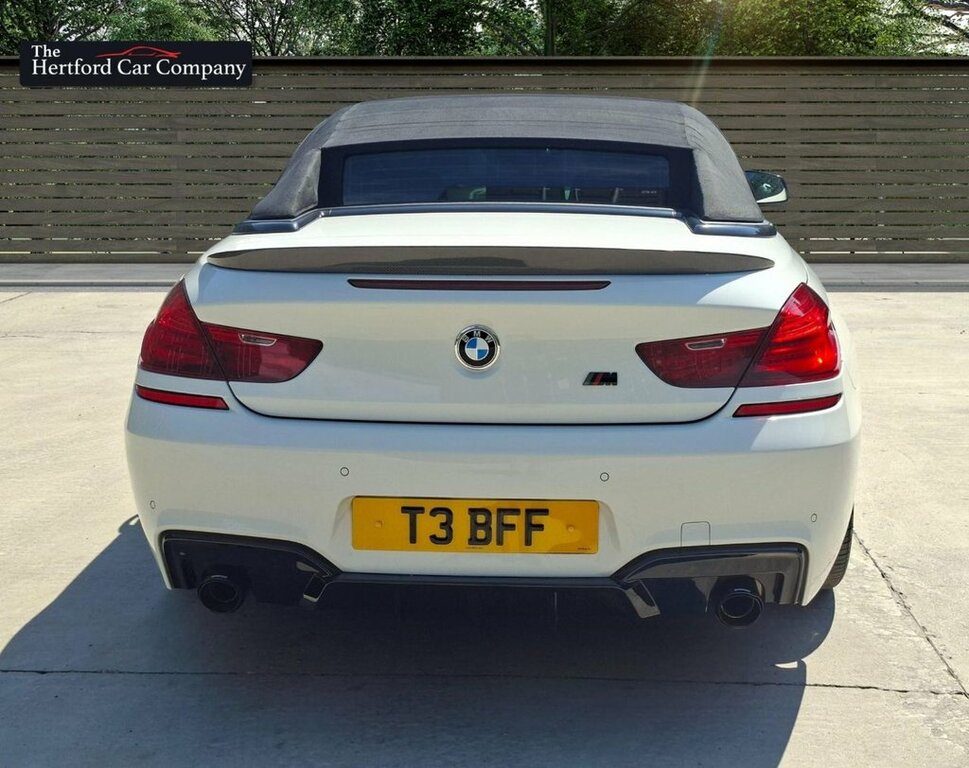BMW 6 Series 3.0 640D M Sport Convertible 309 Bhp 1 Owner - White #11