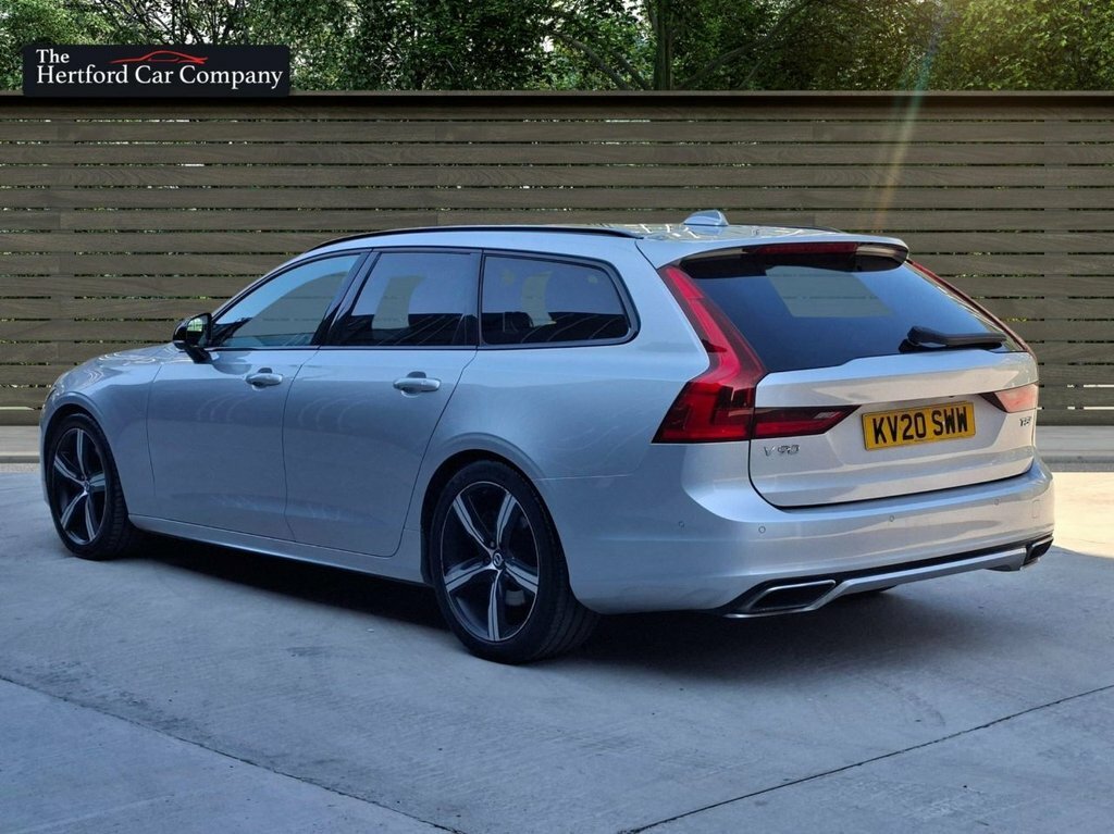 Volvo V90 2L R-design Plus Silver #4