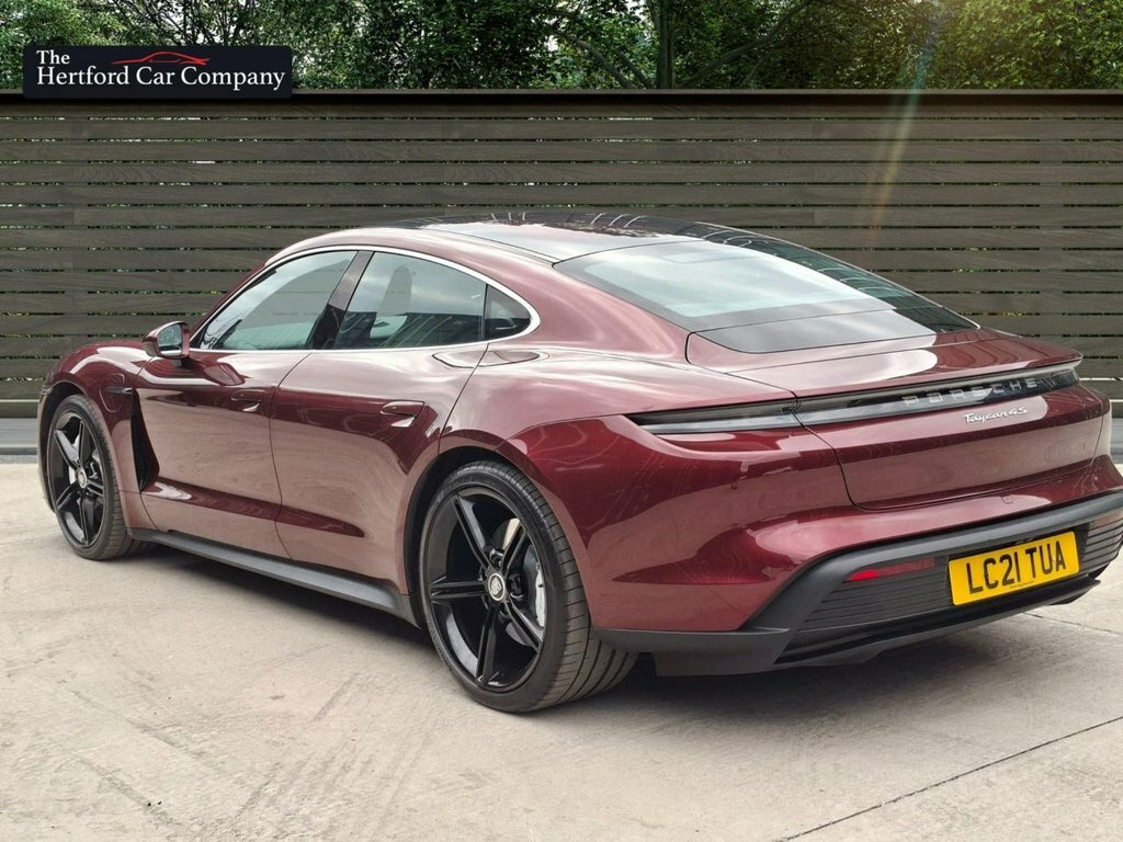 Porsche Taycan Saloon LC21TUA Red #5