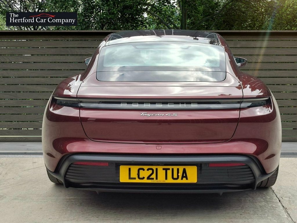 Porsche Taycan Saloon LC21TUA Red #6