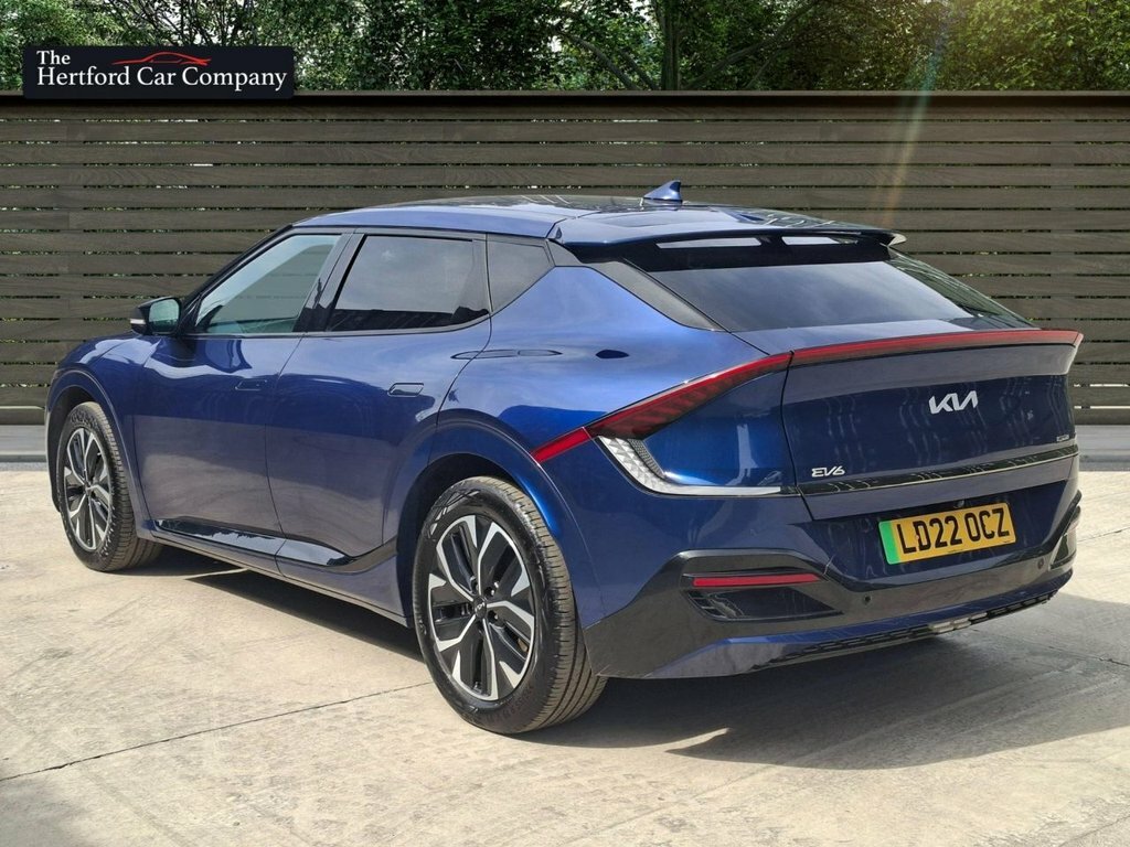 Kia EV6 Hatchback Blue #5