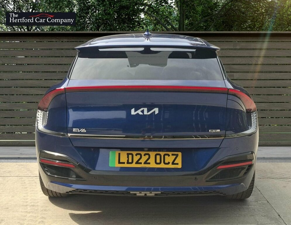 Kia EV6 Hatchback Blue #6