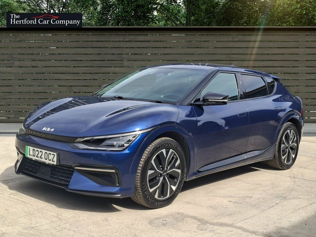 Kia EV6 Hatchback Blue #3