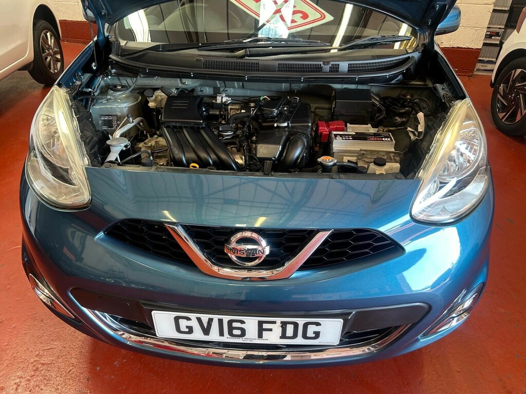 Nissan Micra 1.2 Acenta Cvt Euro 6 Blue #6