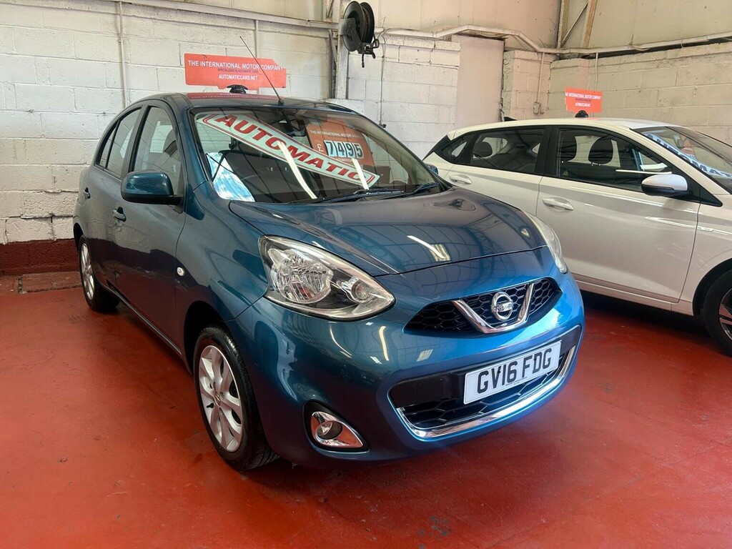 Nissan Micra 1.2 Acenta Cvt Euro 6 Blue