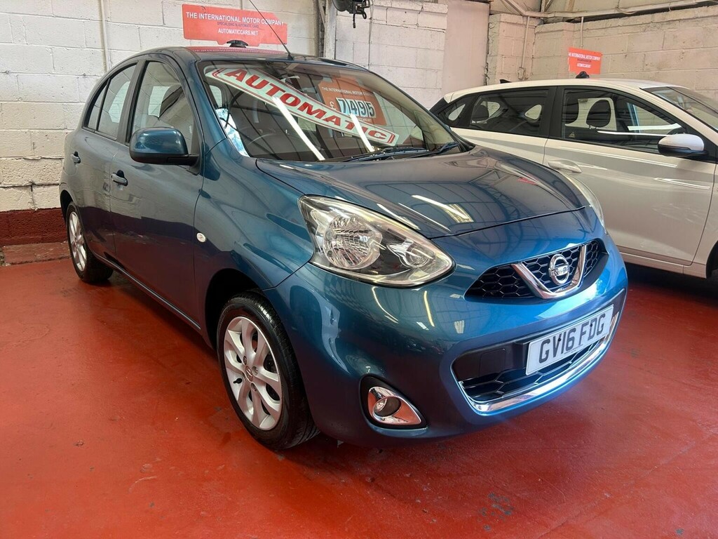 Nissan Micra 1.2 Acenta Cvt Euro 6 Blue #4