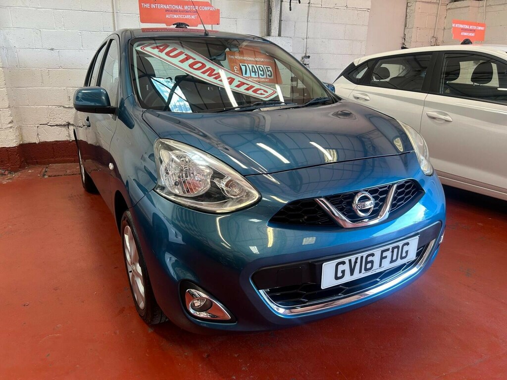 Nissan Micra 1.2 Acenta Cvt Euro 6 Blue #5
