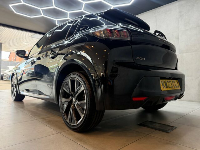 Peugeot 208 2023 1.2 Puretech Gt Euro 6 Ss KW23CLJ Black #6