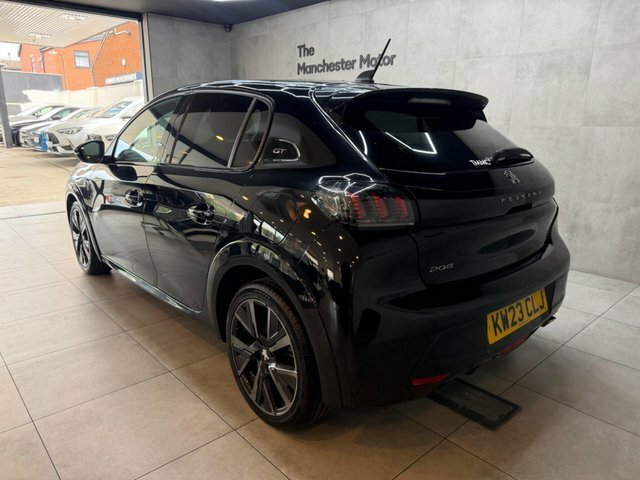 Peugeot 208 2023 1.2 Puretech Gt Euro 6 Ss KW23CLJ Black #3