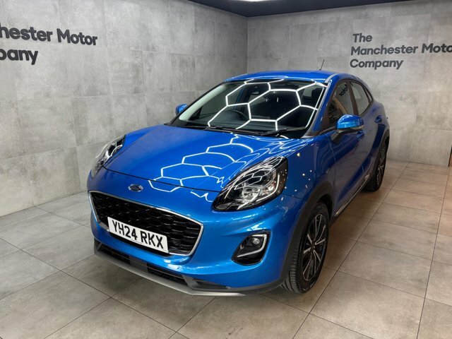 Ford Puma 2024 1.0T Ecoboost Mhev Titanium Euro 6 Ss YH24RKX Blue #6