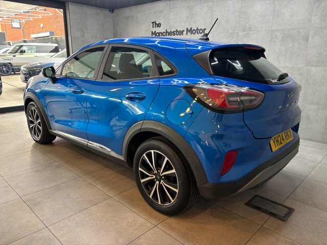 Ford Puma 2024 1.0T Ecoboost Mhev Titanium Euro 6 Ss YH24RKX Blue #2