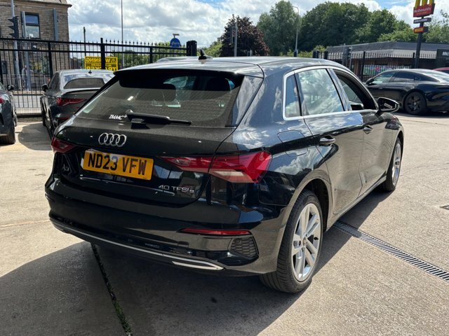 Audi A3 2023 1.4 Tfsie 40 Sport Sportback S Tronic Euro 6 ND23VFW Black #4