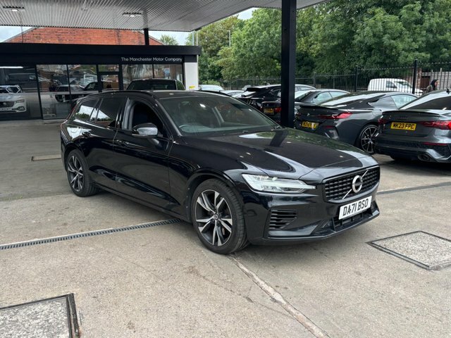 Volvo V60 2021 2.0H T6 Recharge 11.6Kwh R-design Awd Eu Black