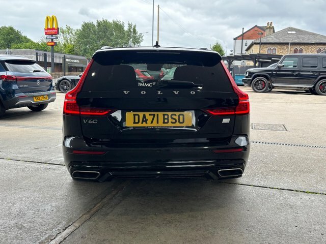 Volvo V60 2021 2.0H T6 Recharge 11.6Kwh R-design Awd Eu Black #6
