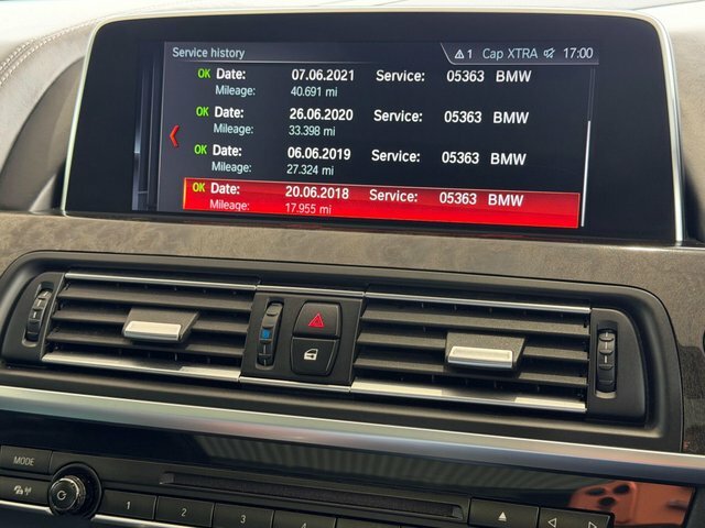 BMW 6 Series Gran Coupe Bmw 6 Series Gran Coupe 3.0 640D M Sport Saloon... Black #40