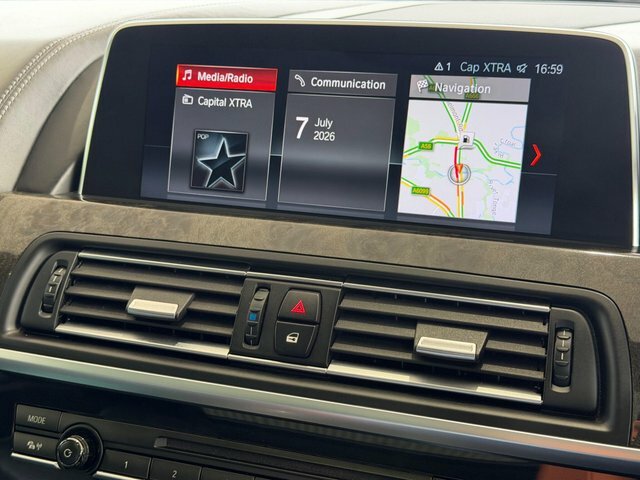 BMW 6 Series Gran Coupe Bmw 6 Series Gran Coupe 3.0 640D M Sport Saloon... Black #47