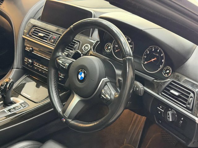 BMW 6 Series Gran Coupe Bmw 6 Series Gran Coupe 3.0 640D M Sport Saloon... Black #51