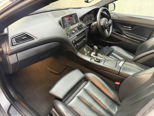 BMW 6 Series Gran Coupe Bmw 6 Series Gran Coupe 3.0 640D M Sport Saloon... Black #17