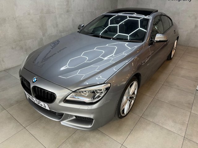 BMW 6 Series Gran Coupe Bmw 6 Series Gran Coupe 3.0 640D M Sport Saloon... Black #7