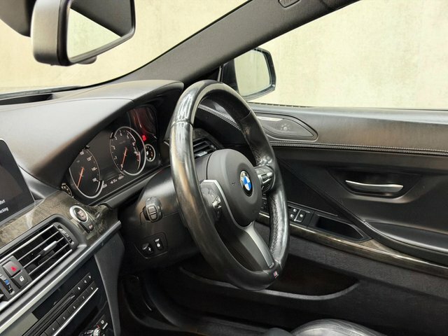 BMW 6 Series Gran Coupe Bmw 6 Series Gran Coupe 3.0 640D M Sport Saloon... Black #16