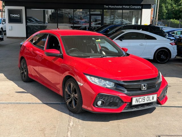 Honda Civic 2019 1.0 Vtec Turbo Sr Cvt Euro 6 Ss Red #2