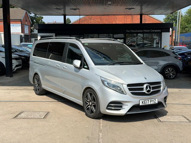 Mercedes-Benz V Class 2017 2.2 V220d Amg Line G-tronic Euro 6 Ss Silver